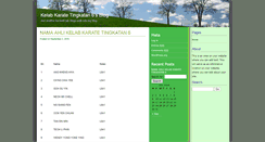 Desktop Screenshot of karatet6-pjs.blogs.smjk.edu.my
