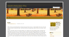 Desktop Screenshot of khowsk-pjs.blogs.smjk.edu.my